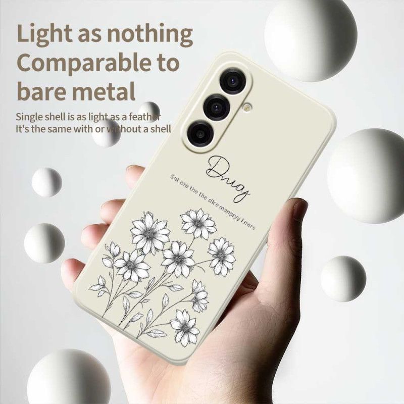 Cover Samsung Galaxy A17 4g / 5g Grafiske Blomster