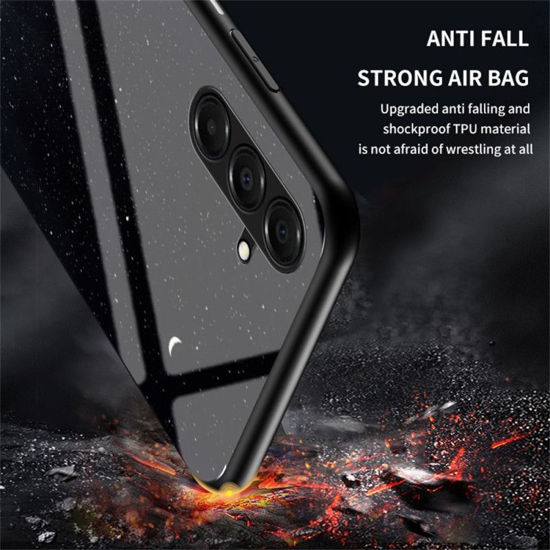 Cover Samsung Galaxy A17 4g / 5g Himmelblåt Hærdet Glas