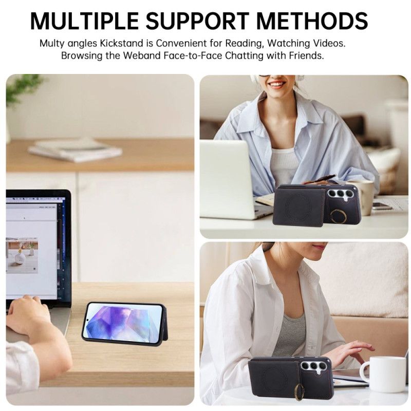 Cover Samsung Galaxy A17 4g / 5g Kortholder Og Ring