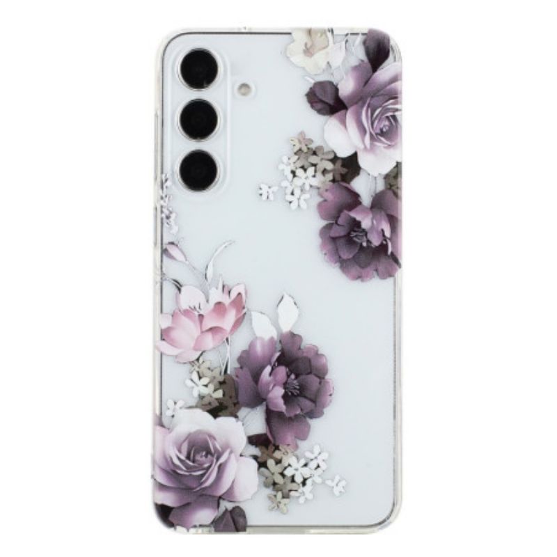 Cover Samsung Galaxy A17 4g / 5g Lilla Pæoner