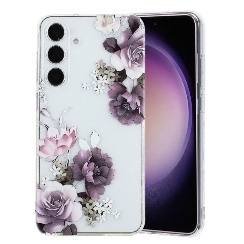 Cover Samsung Galaxy A17 4g / 5g Lilla Pæoner