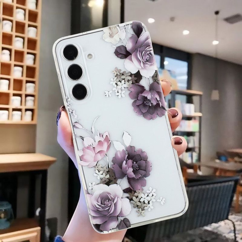 Cover Samsung Galaxy A17 4g / 5g Lilla Pæoner