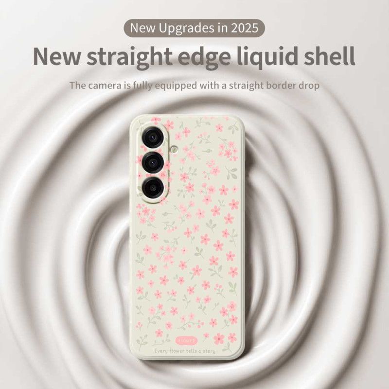 Cover Samsung Galaxy A17 4g / 5g Lyserøde Blomster