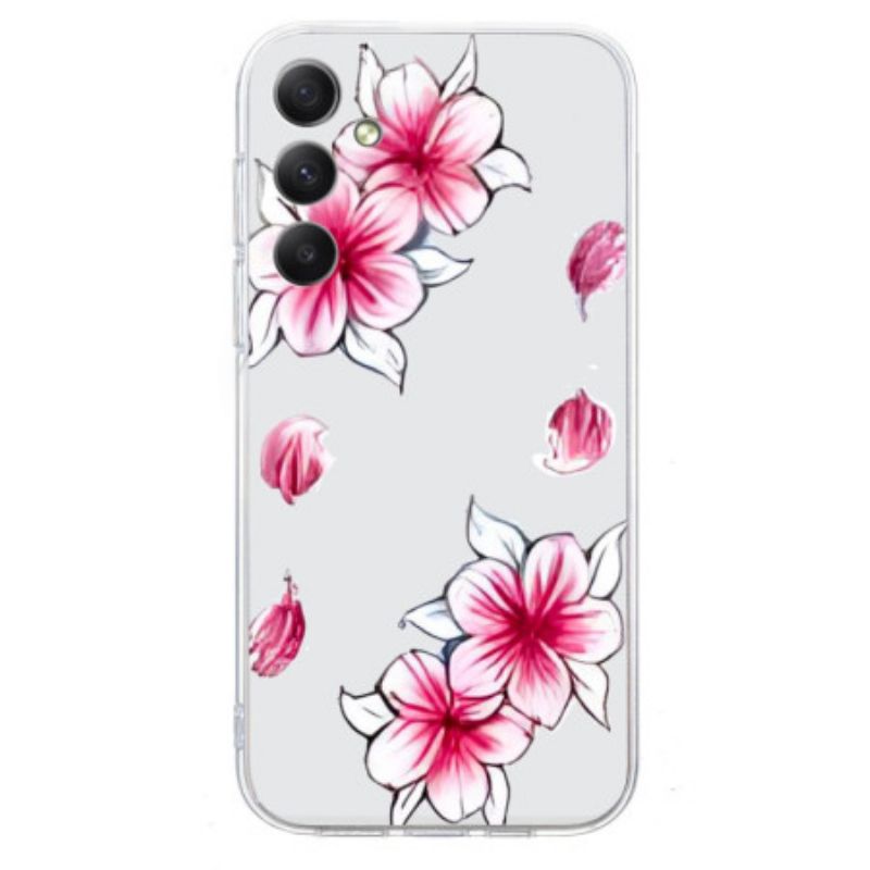 Cover Samsung Galaxy A17 4g / 5g Sakura-mønster