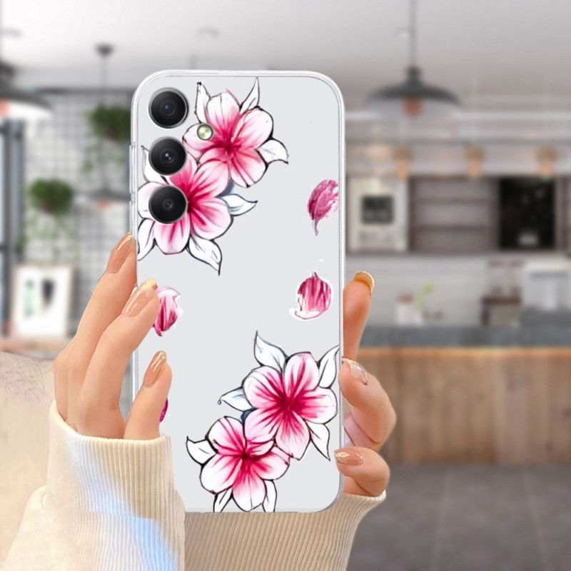 Cover Samsung Galaxy A17 4g / 5g Sakura-mønster