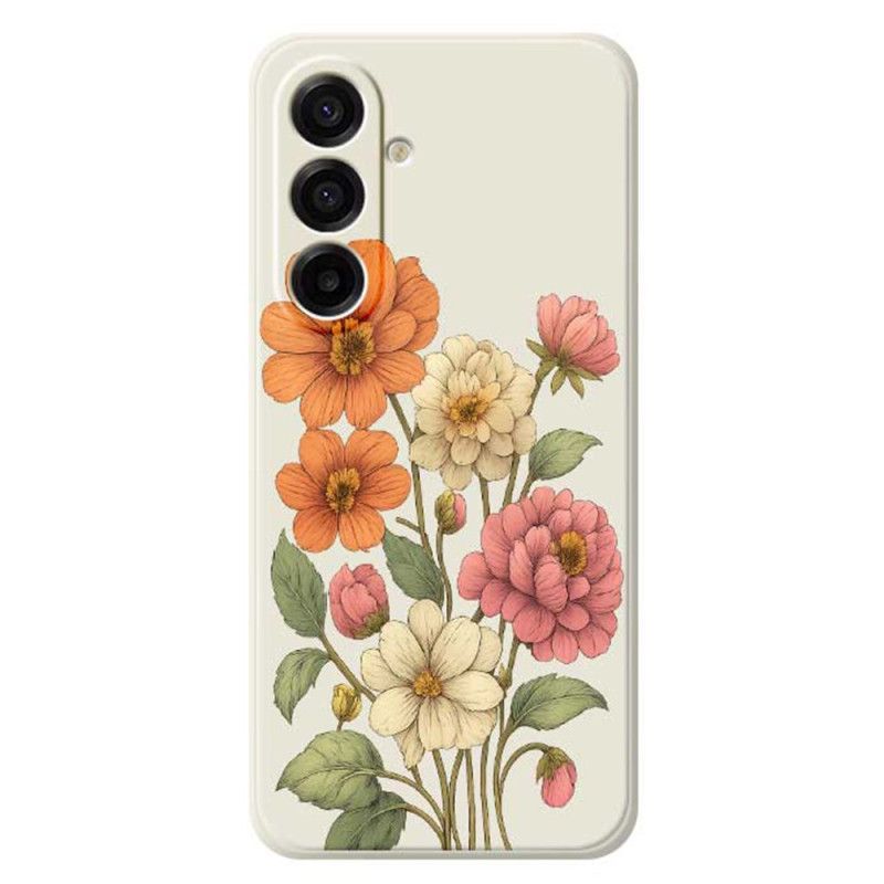 Cover Samsung Galaxy A17 4g / 5g Telefon Etui Blomstermønster