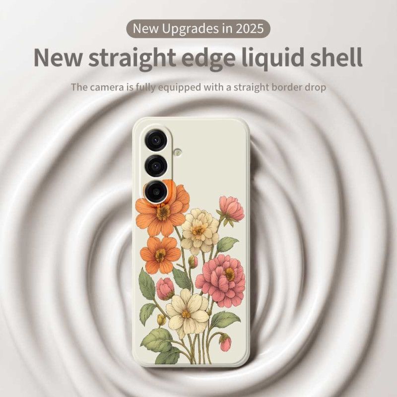 Cover Samsung Galaxy A17 4g / 5g Telefon Etui Blomstermønster