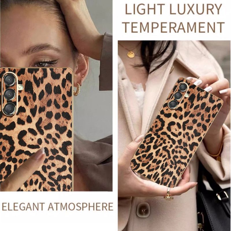 Cover Samsung Galaxy A17 4g / 5g Telefon Etui Elegant Leopard
