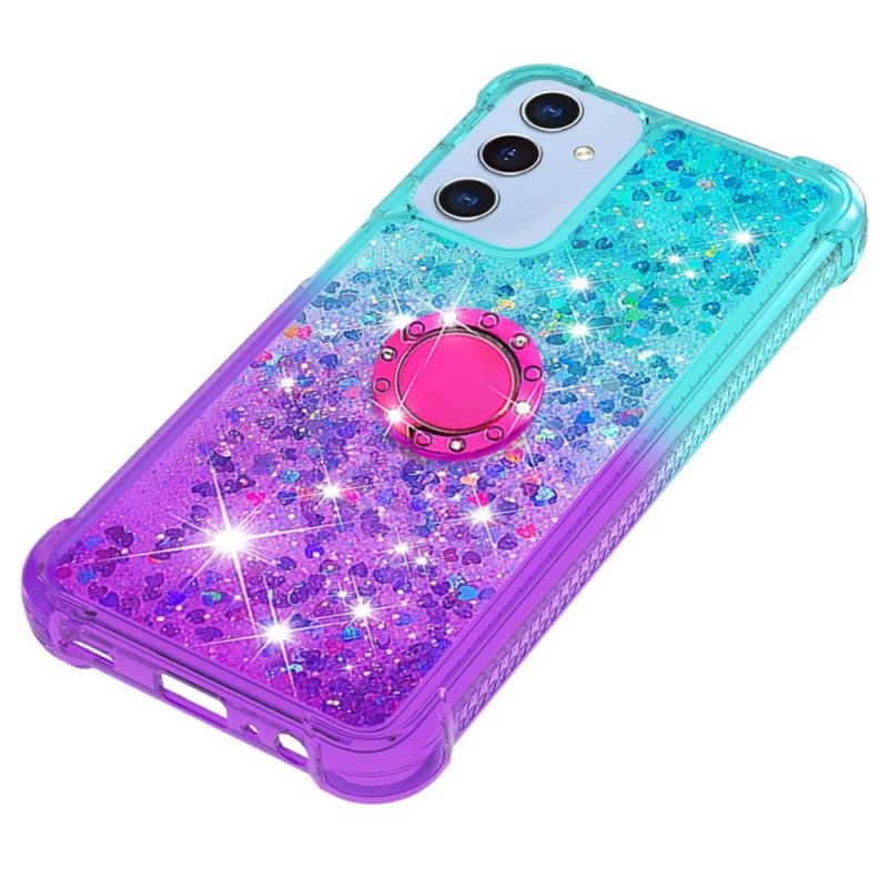 Cover Samsung Galaxy A17 4g / 5g Telefon Etui Glittergradientringstøtte