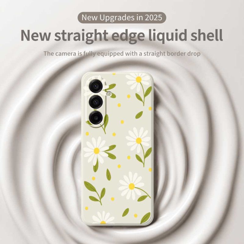 Cover Samsung Galaxy A17 4g / 5g Telefon Etui Hvide Blomster