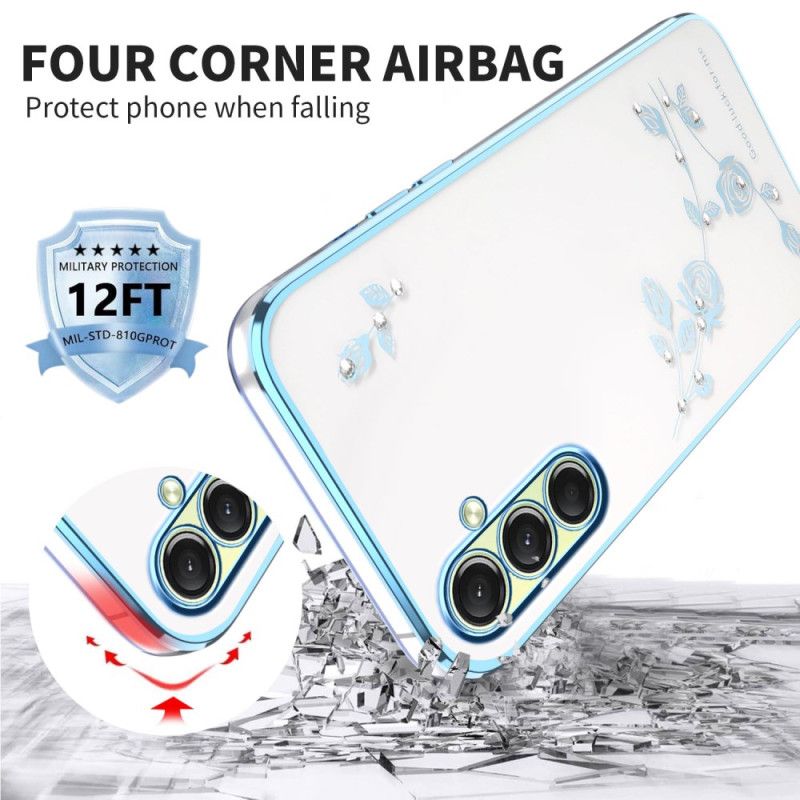 Cover Samsung Galaxy A17 4g / 5g Telefon Etui Kadem Blomsterprint