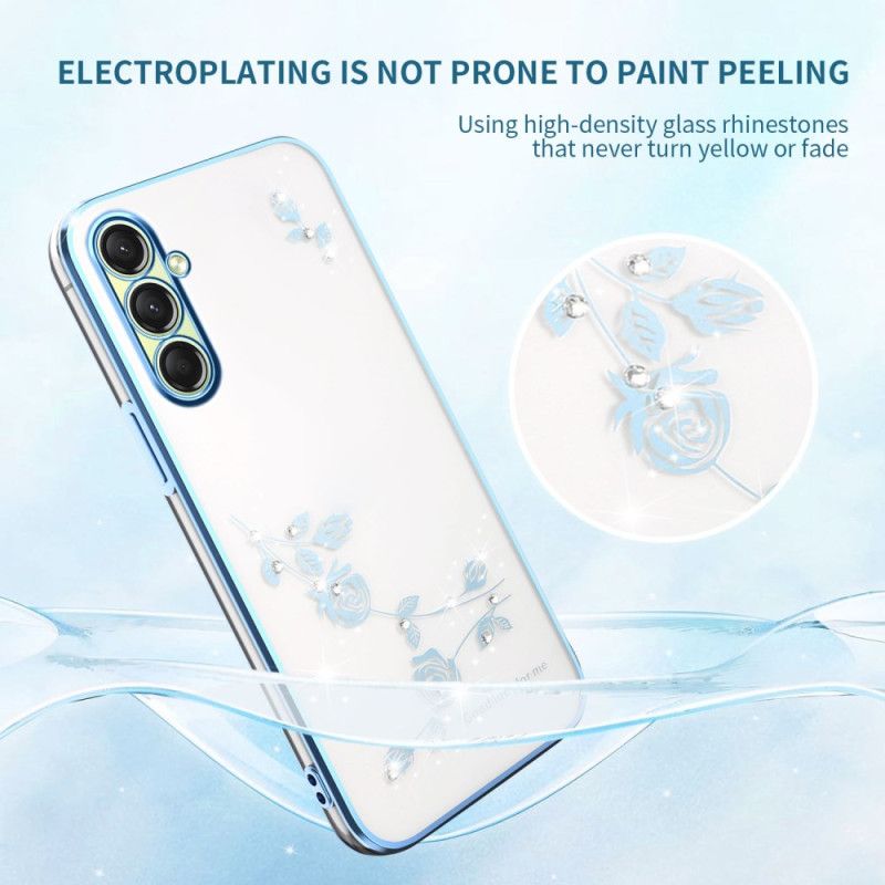 Cover Samsung Galaxy A17 4g / 5g Telefon Etui Kadem Blomsterprint
