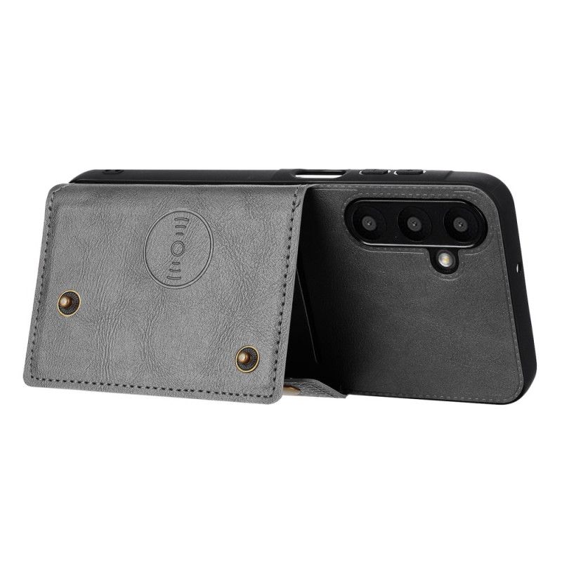 Cover Samsung Galaxy A17 4g / 5g Telefon Etui Kortholder Med Lædereffekt