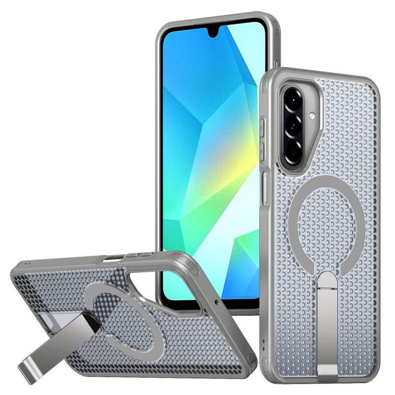 Cover Samsung Galaxy A17 4g / 5g Telefon Etui Magnetisk Gittertekstur