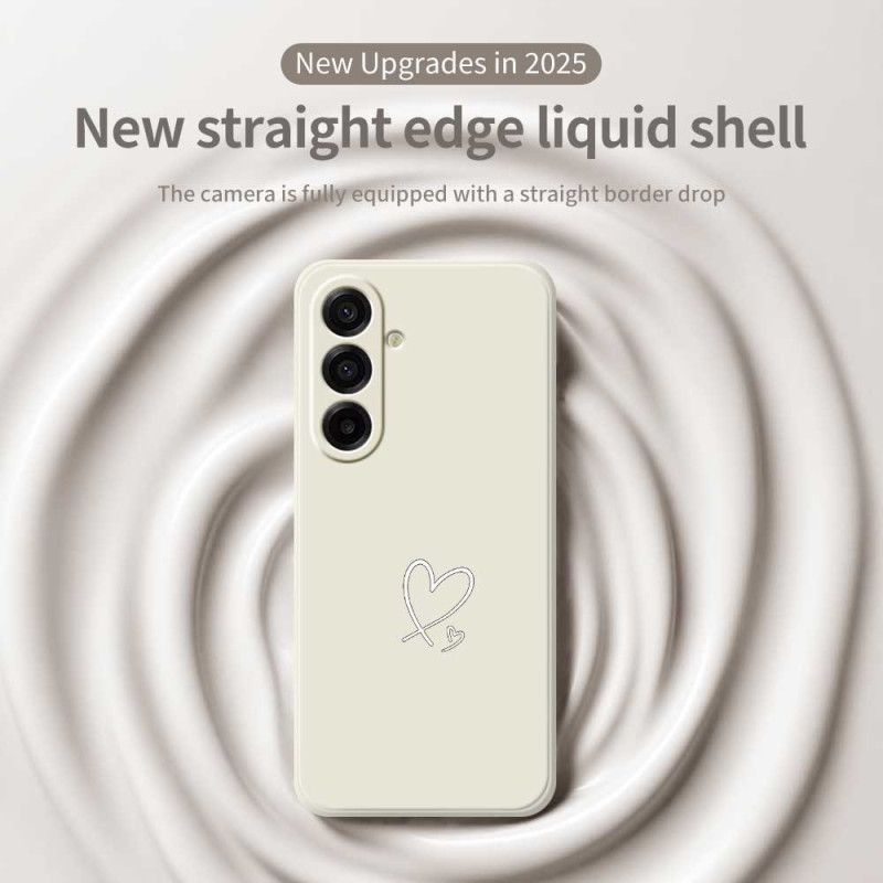 Cover Samsung Galaxy A17 4g / 5g Telefon Etui Mit Hjerte