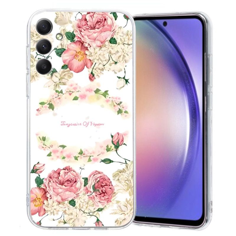 Cover Til Samsung Galaxy A17 4g / 5g Vintage Roser