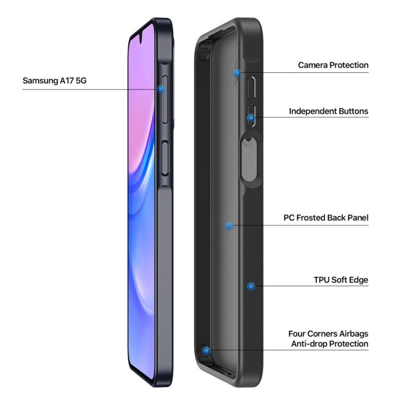 Cover Til Samsung Galaxy A17 4g / 5g Yind-serien Dux Ducis