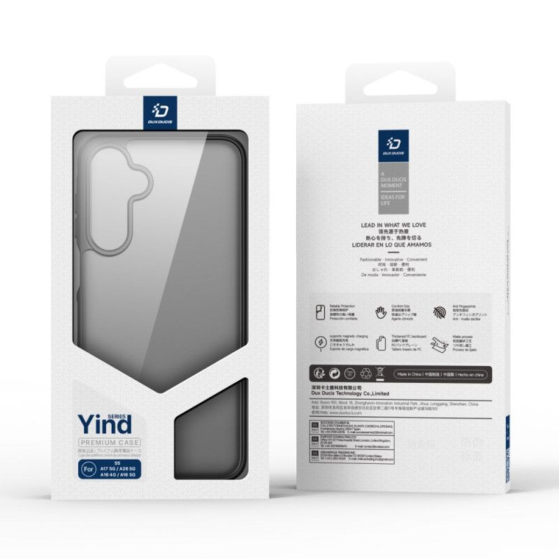 Cover Til Samsung Galaxy A17 4g / 5g Yind-serien Dux Ducis