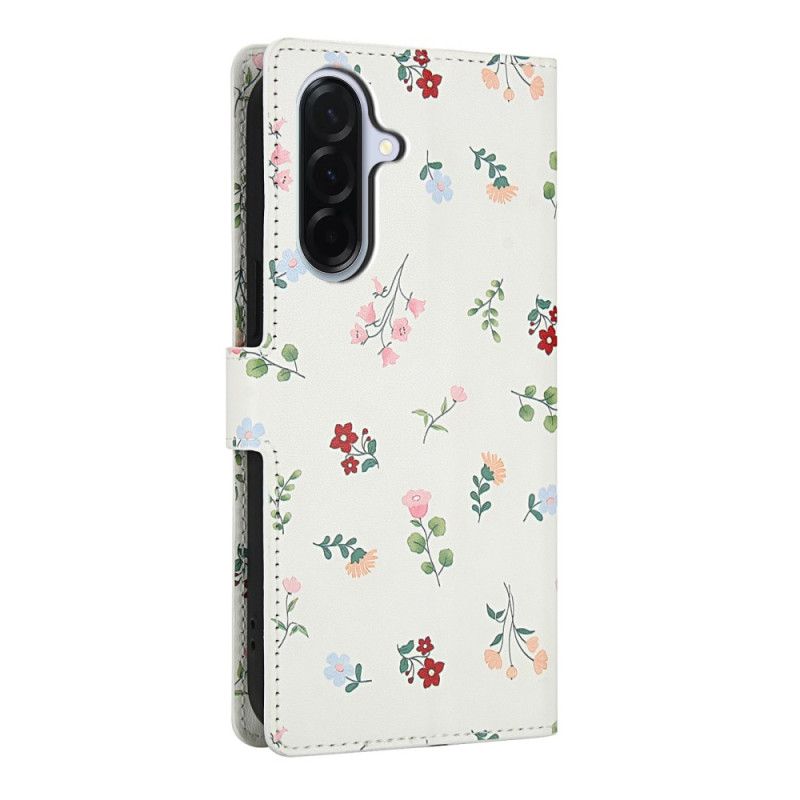 Flip Cover Samsung Galaxy A17 4g / 5g Blomsterpung