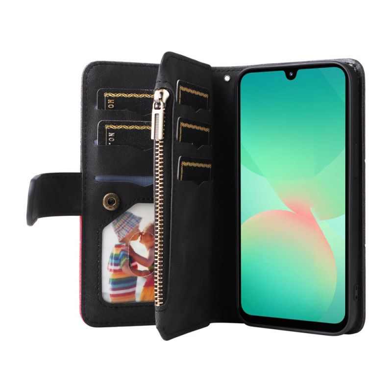 Flip Cover Samsung Galaxy A17 4g / 5g Bølget Pung