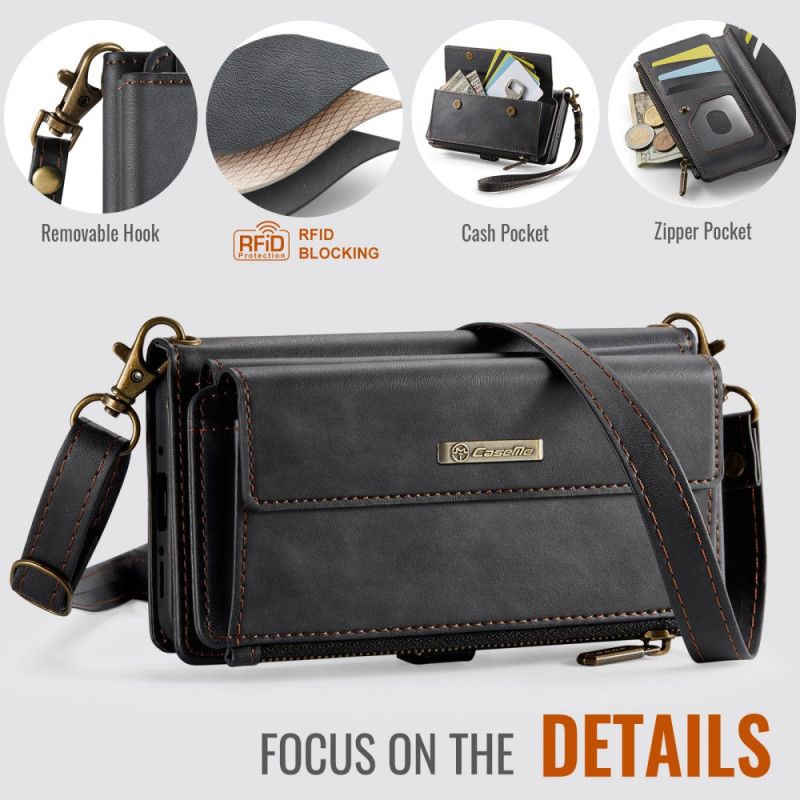 Flip Cover Samsung Galaxy A17 4g / 5g Caseme Pung Med Ruskindseffekt