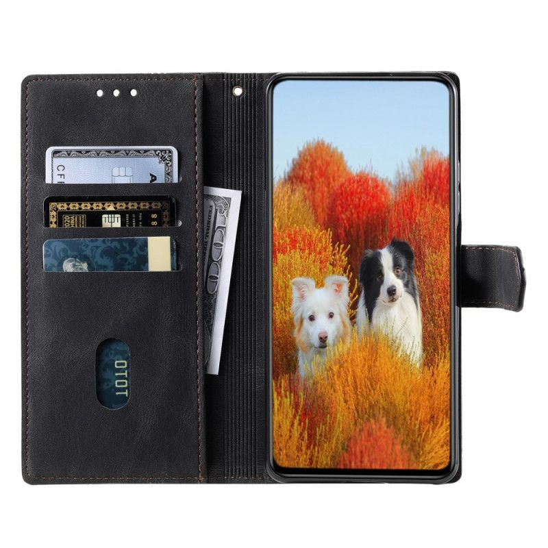 Flip Cover Samsung Galaxy A17 4g / 5g Geometriske Linjer