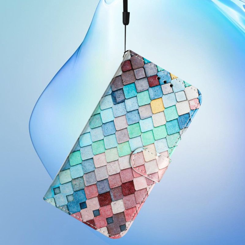 Flip Cover Samsung Galaxy A17 4g / 5g Gittermønster