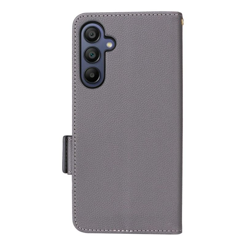 Flip Cover Samsung Galaxy A17 4g / 5g Kunstlæder Med Rem