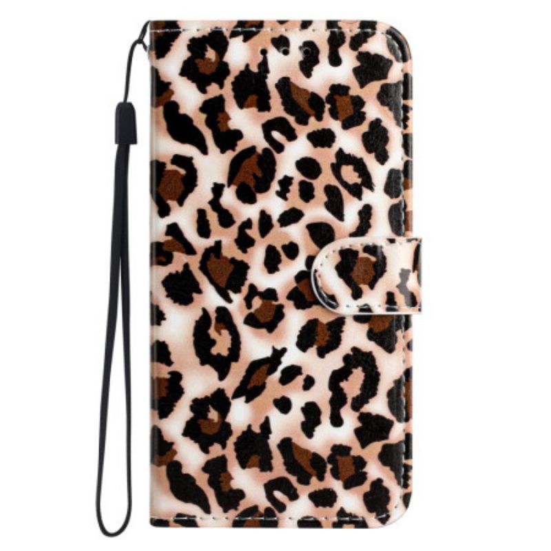 Flip Cover Samsung Galaxy A17 4g / 5g Leopardprint
