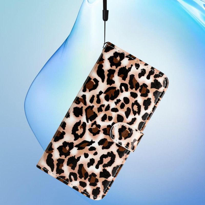 Flip Cover Samsung Galaxy A17 4g / 5g Leopardprint