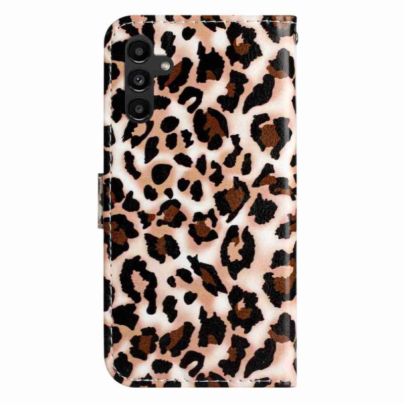 Flip Cover Samsung Galaxy A17 4g / 5g Leopardprint