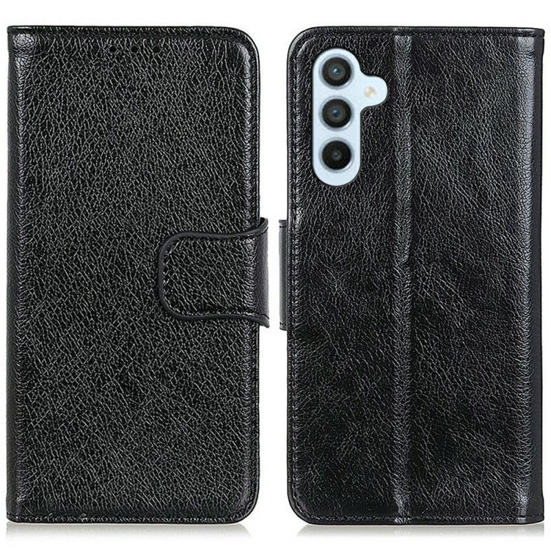 Flip Cover Samsung Galaxy A17 4g / 5g Nappa Tekstur