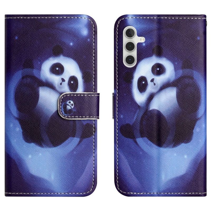 Flip Cover Samsung Galaxy A17 4g / 5g Panda-rummet
