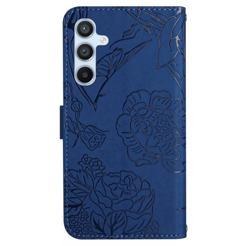 Flip Cover Samsung Galaxy A17 4g / 5g Rem Med Sommerfugleprint