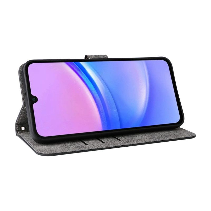 Flip Cover Samsung Galaxy A17 4g / 5g Rfid-blokerende Ruskindseffekt