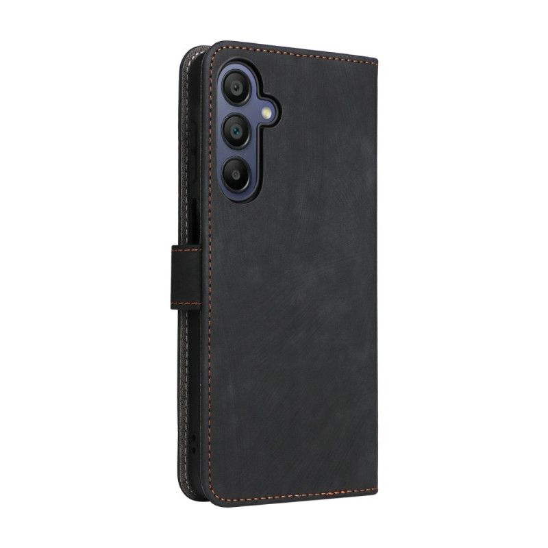 Flip Cover Samsung Galaxy A17 4g / 5g Rfid-blokerende Ruskindseffekt