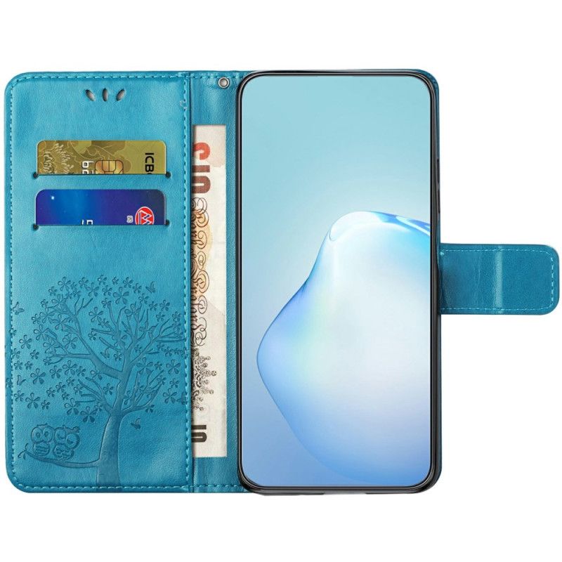 Flip Cover Samsung Galaxy A17 4g / 5g Træ Og Ugler