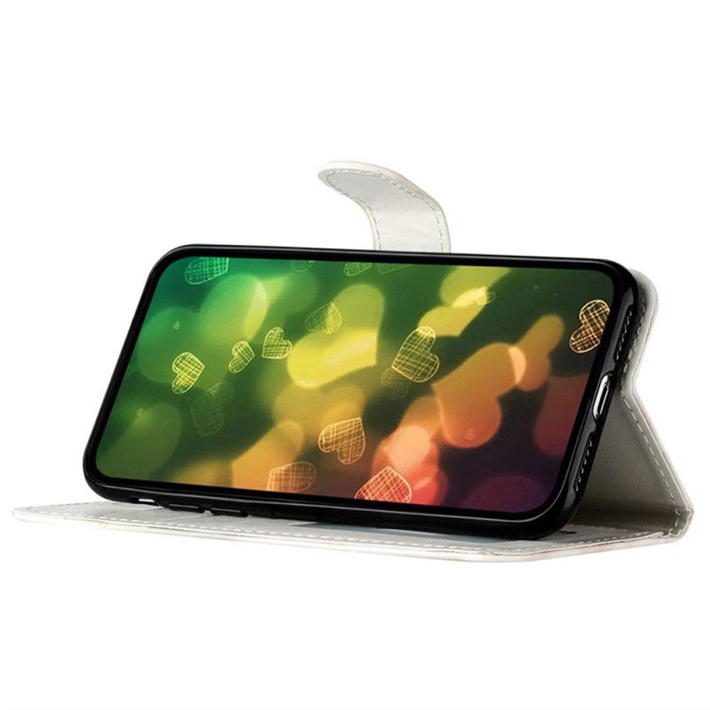 Flip Cover Til Samsung Galaxy A17 4g / 5g Farverige Sommerfugle