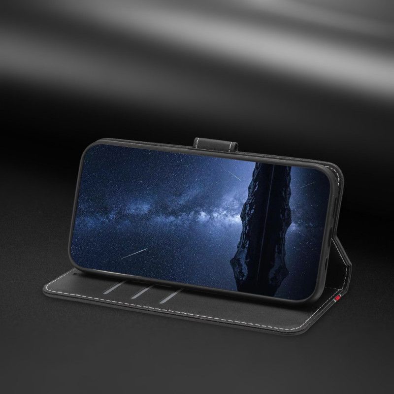 Flip Cover Til Samsung Galaxy A17 4g / 5g Farvet Kant