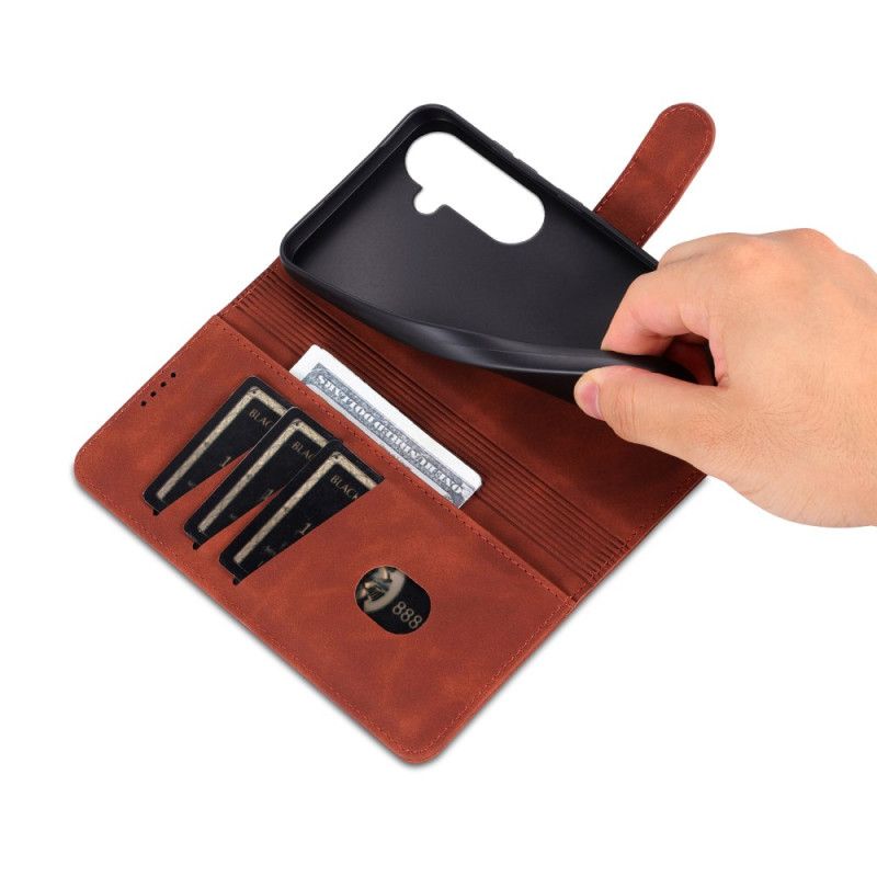 Flip Cover Til Samsung Galaxy A17 4g / 5g Lc.imeeke Ruskindseffekt