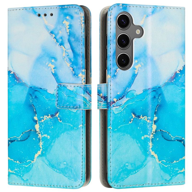 Flip Cover Til Samsung Galaxy A17 4g / 5g Marmor