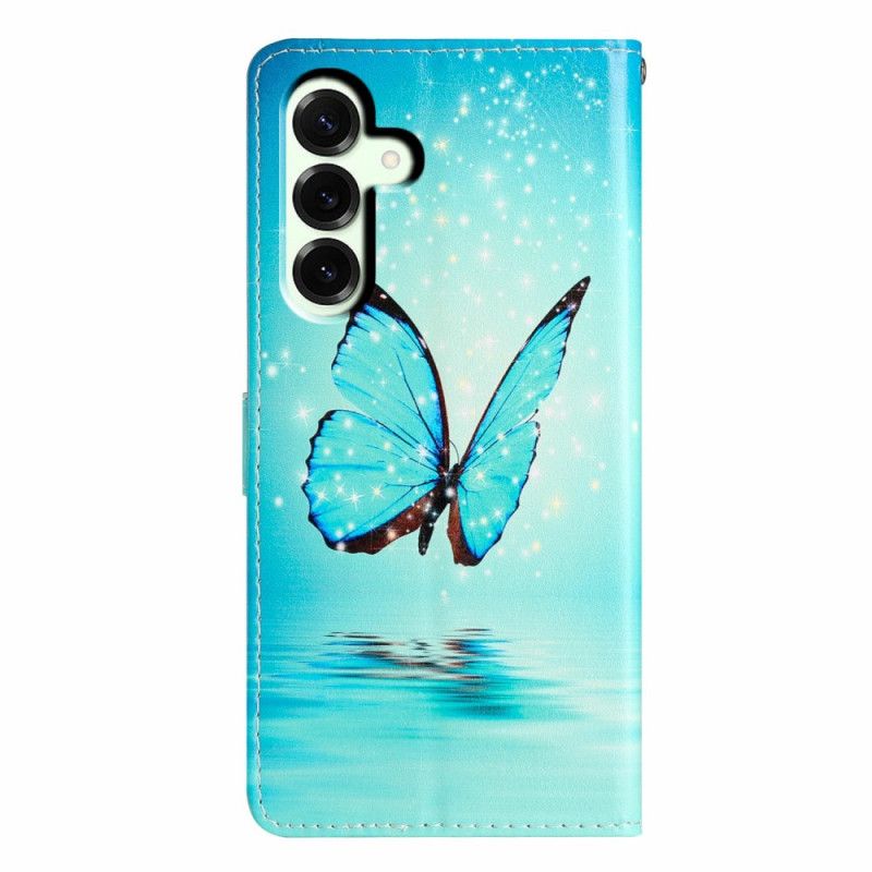 Flip Cover Til Samsung Galaxy A17 4g / 5g Sommerfugl I Flugt