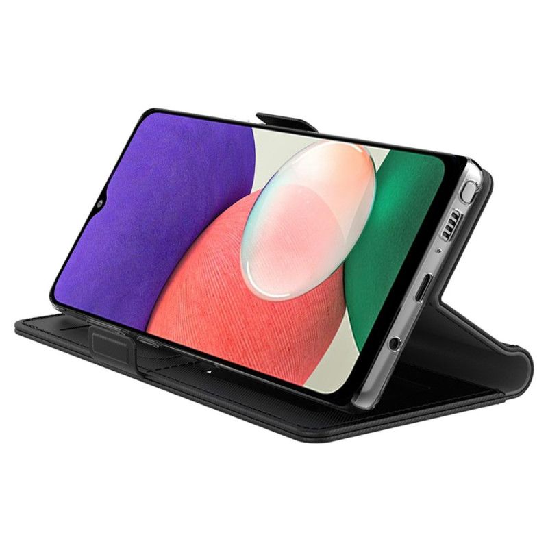 Flip Cover Til Samsung Galaxy A17 4g / 5g Spejl Og Kortholder