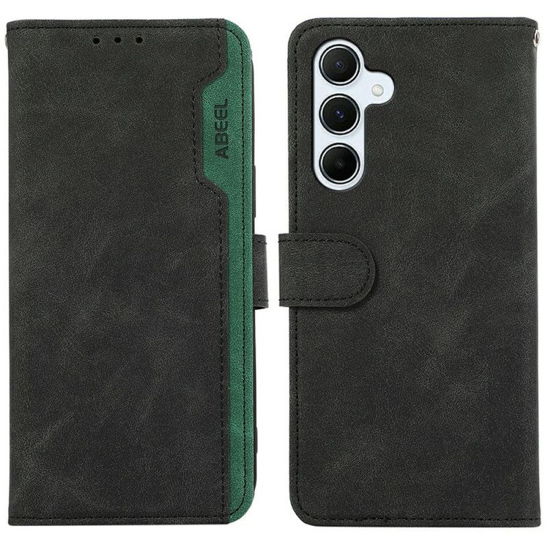 Flip Cover Til Samsung Galaxy A17 4g / 5g Tofarvet Abeel