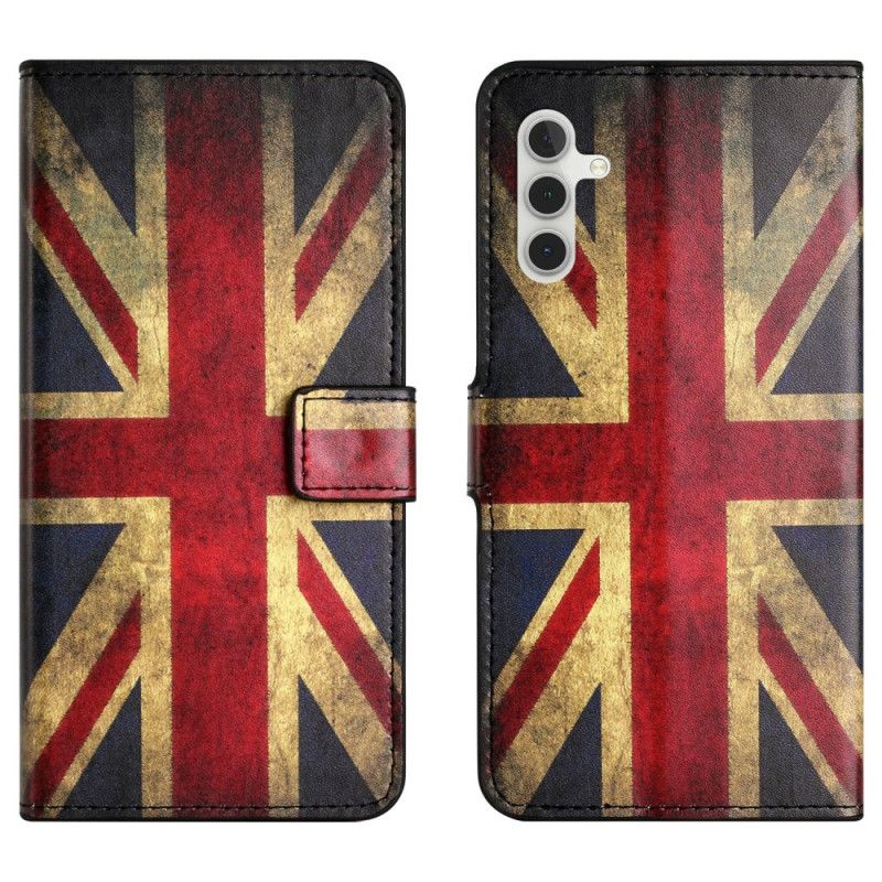 Flip Cover Til Samsung Galaxy A17 4g / 5g Vintage Amerikansk Flag