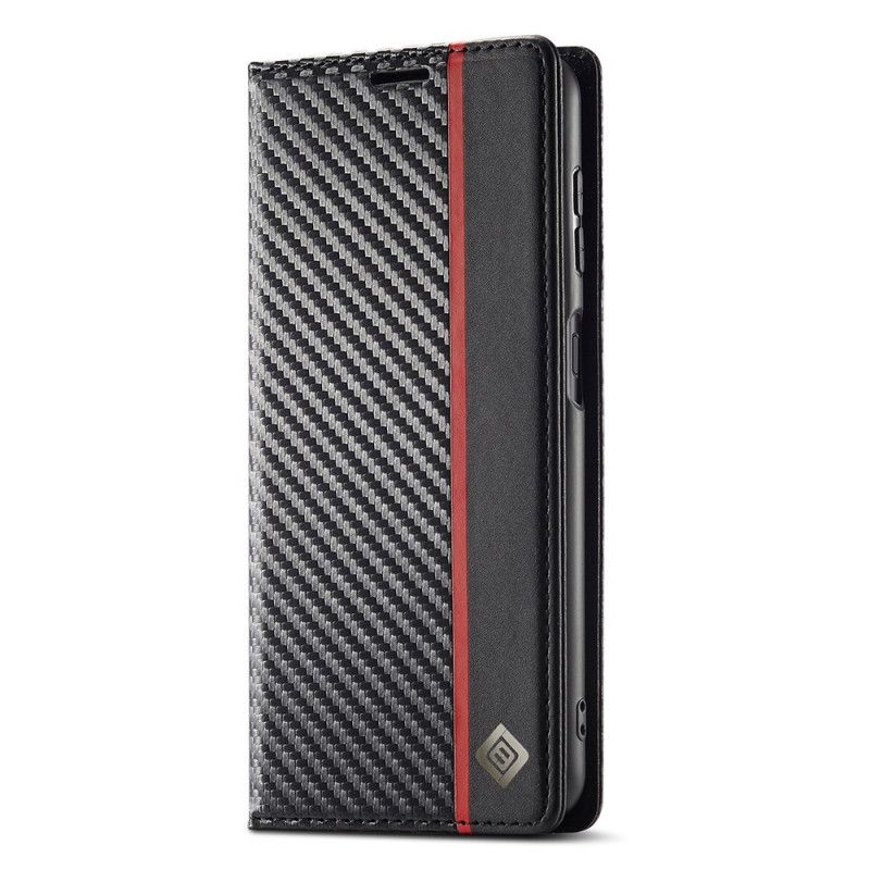 Læder Cover Samsung Galaxy A17 4g / 5g Lc.imeeke Kulfiber