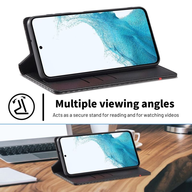 Læder Cover Samsung Galaxy A17 4g / 5g Lc.imeeke Kulfiber