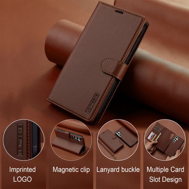 Læder Cover Samsung Galaxy A17 4g / 5g Telefon Etui Aftageligt Cover Lc.imeeke