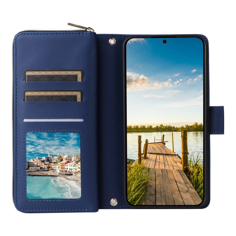 Læder Cover Samsung Galaxy A17 4g / 5g Telefon Etui Almindelig Pung