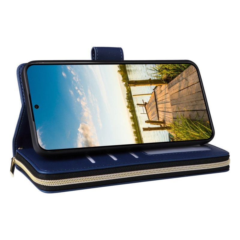 Læder Cover Samsung Galaxy A17 4g / 5g Telefon Etui Almindelig Pung